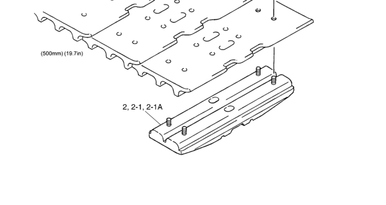 02-018(00) SHOE ASSY (RUBBER PAD)-2 SK130-8 SK140LC Excavator Parts Number Electronic Catalog EPC Manuals