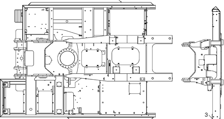 02-02(00) UPPER FRAME REWORK (LC52FU0010P1)-SK460-8 SK485-8 Kobelco Excavator Parts Number Electronic Catalog EPC Manuals