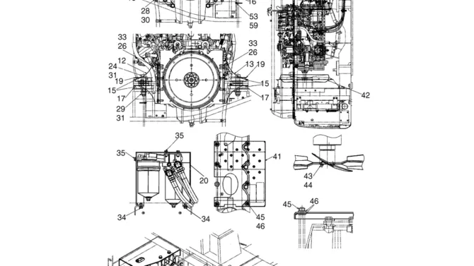 02-04(00) ENGINE INSTALLATION (LS02P00029F1)-SK460-8 SK485-8 Kobelco Excavator Parts Number Electronic Catalog EPC Manuals