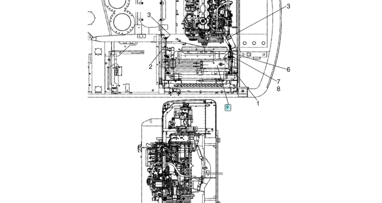 02-05-01(00) RADIATOR ASSEMBLY (LS05P00039F1)-SK460-8 SK485-8 Kobelco Excavator Parts Number Electronic Catalog EPC Manuals