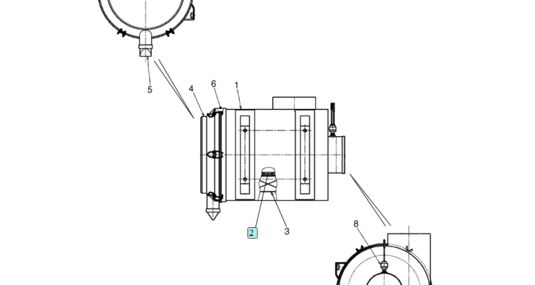 02-08-00(00) AIR CLEANER - COMPONENTS (LS11P00014F1)-SK460-8 SK485-8 Kobelco Excavator Parts Number Electronic Catalog EPC Manuals