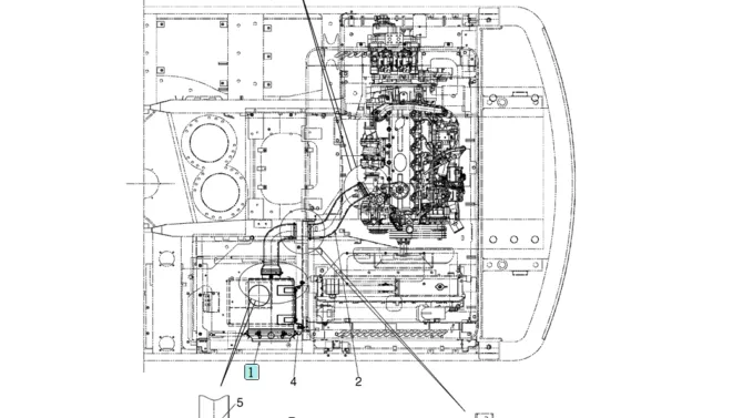02-08(00) AIR CLEANER ASSEMBLY (LS11P00016F1)-SK460-8 SK485-8 Kobelco Excavator Parts Number Electronic Catalog EPC Manuals