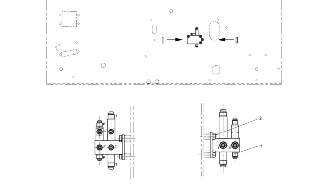 02-10-01(00) CONTROL LINES, BLOCK (NIBBLER & BREAKER) (LC64H00090F1)-SK460-8 SK485-8 Kobelco Excavator Parts Number Electronic Catalog EPC Manuals