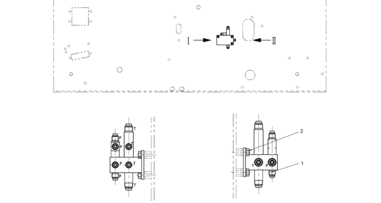 02-10-01(00) CONTROL LINES, BLOCK (NIBBLER & BREAKER) (LC64H00090F1)-SK460-8 SK485-8 Kobelco Excavator Parts Number Electronic Catalog EPC Manuals