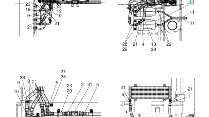 02-13(01) FUEL LINES (LS21P00005F1), PAGE 2 OF 2-SK460-8 SK485-8 Kobelco Excavator Parts Number Electronic Catalog EPC Manuals