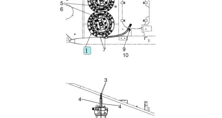 02-17-00(00) SWING MOTOR - INSTALLATION (LS32W00011F1)-SK460-8 SK485-8 Kobelco Excavator Parts Number Electronic Catalog EPC Manuals