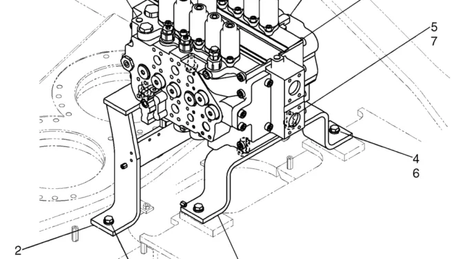 02-18(00) VALVE INSTALLATION, MAIN (LS64H00086F1)-SK460-8 SK485-8 Kobelco Excavator Parts Number Electronic Catalog EPC Manuals