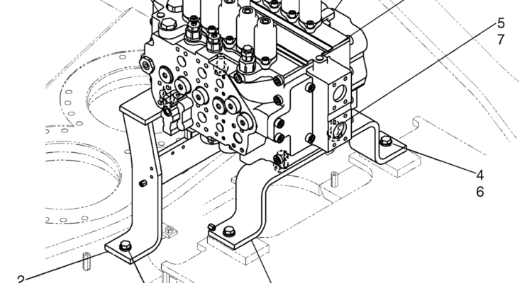 02-18(00) VALVE INSTALLATION, MAIN (LS64H00086F1)-SK460-8 SK485-8 Kobelco Excavator Parts Number Electronic Catalog EPC Manuals