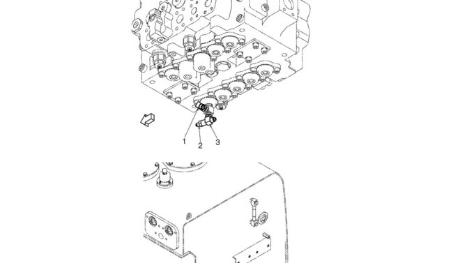 02-24-00(03) CONTROL LINES, MAIN (STANDARD) (LS06H00066F1)-SK460-8 SK485-8 Kobelco Excavator Parts Number Electronic Catalog EPC Manuals