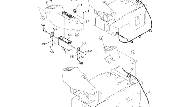 02-26-06(06) RADIO INSTALLATION & SWITCH INSTALLATION (YN54E00010F1 & YN50E00018F1)-SK460-8 SK485-8 Kobelco Excavator Parts Number Electronic Catalog EPC Manuals