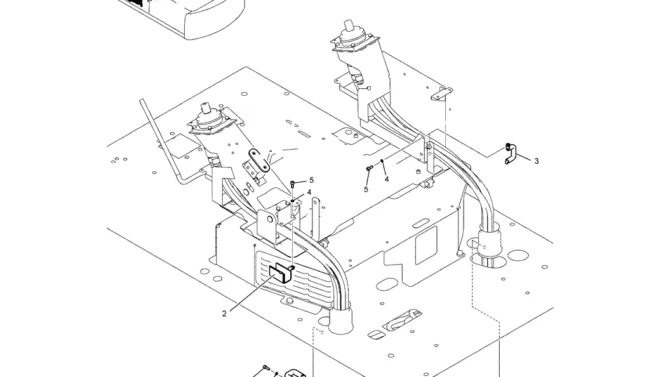 02-26-07(07) CLAMP ASSEMBLY (YN12P01163F1)-SK460-8 SK485-8 Kobelco Excavator Parts Number Electronic Catalog EPC Manuals
