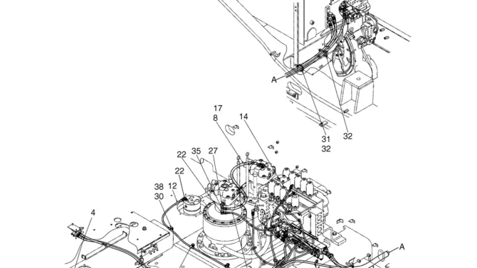 02-39-01(01) CONTROL LINES, VALVE (NIBBLER & BREAKER) (LS64H00130F1)-SK460-8 SK485-8 Kobelco Excavator Parts Number Electronic Catalog EPC Manuals