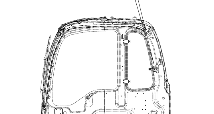 02-44-01(00) CAB ASSEMBLY (YN02C00235F1)-SK460-8 SK485-8 Kobelco Excavator Parts Number Electronic Catalog EPC Manuals