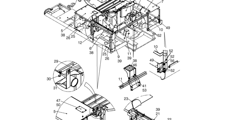 02-51-00(02) GUARD INSTALLATION, (CHASSIS REAR) (LS21C00027F1 & LS21C00046F1)-SK460-8 SK485-8 Kobelco Excavator Parts Number Electronic Catalog EPC Manuals