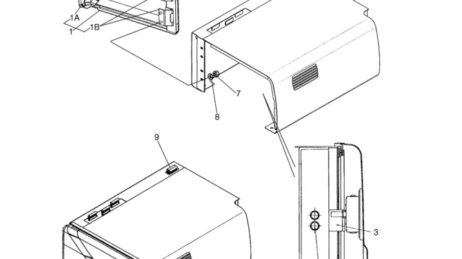 02-52-00(00) TOOL BOX ASSEMBLY (LQ21C00065F1)-SK460-8 SK485-8 Kobelco Excavator Parts Number Electronic Catalog EPC Manuals
