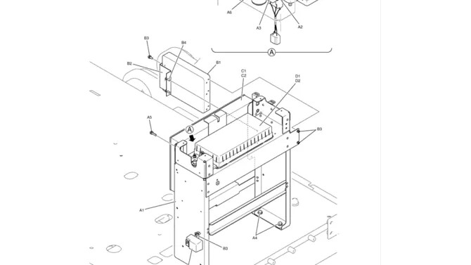 02-63-00(01) CONTROLLER INSTALLATION (CONTROLLER) (LS22E00075F1)-SK460-8 SK485-8 Kobelco Excavator Parts Number Electronic Catalog EPC Manuals