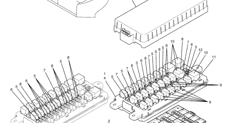 02-63-01(00) RELAY BOX ASSEMBLY (YN24E00016F2)-SK460-8 SK485-8 Kobelco Excavator Parts Number Electronic Catalog EPC Manuals