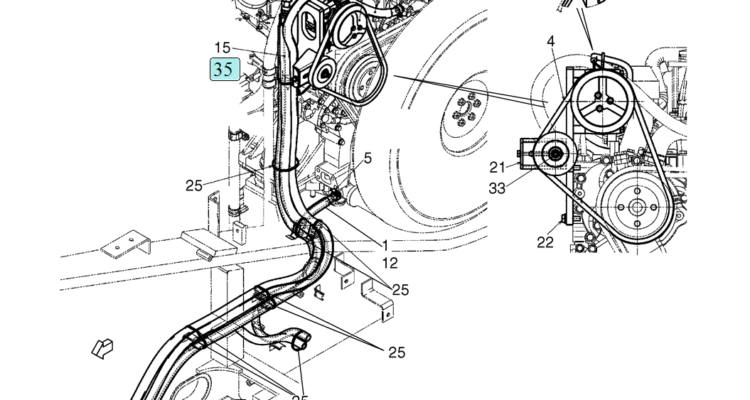02-66(01) CONDITIONER ASSEMBLY, AIR (BELT, HOSES) (LS20M00027F1)-SK460-8 SK485-8 Kobelco Excavator Parts Number Electronic Catalog EPC Manuals