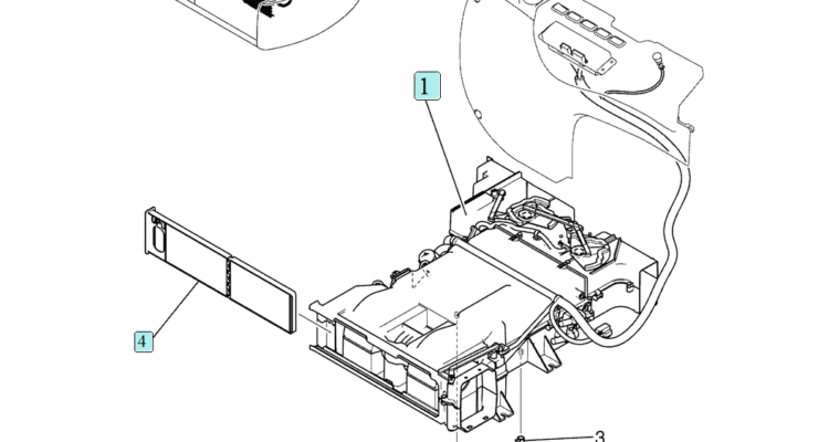 02-67(00) CONDITIONER ASSEMBLY, AIR (YN20M00113F1)-SK460-8 SK485-8 Kobelco Excavator Parts Number Electronic Catalog EPC Manuals