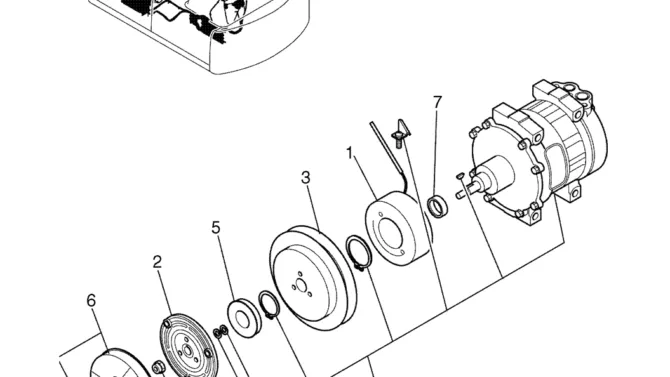02-69(00) COMPRESSOR ASSEMBLY (YX91V00001F1)-SK460-8 SK485-8 Kobelco Excavator Parts Number Electronic Catalog EPC Manuals