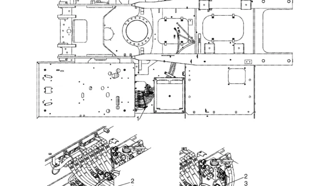 02-75(00) HARNESS ASSEMBLY, UPPER (PATTERN CHANGER) (LC13E00054F1)-SK460-8 SK485-8 Kobelco Excavator Parts Number Electronic Catalog EPC Manuals
