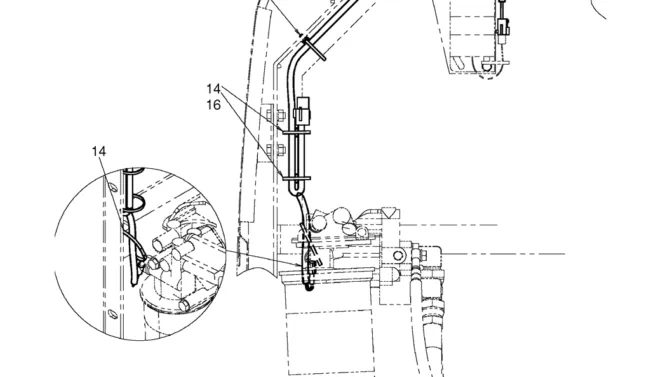 02-80-05(05) HARNESS ASSEMBLY, UPPER (OIL & TRAVEL ALARMS) (LS13E00024F1)-SK460-8 SK485-8 Kobelco Excavator Parts Number Electronic Catalog EPC Manuals