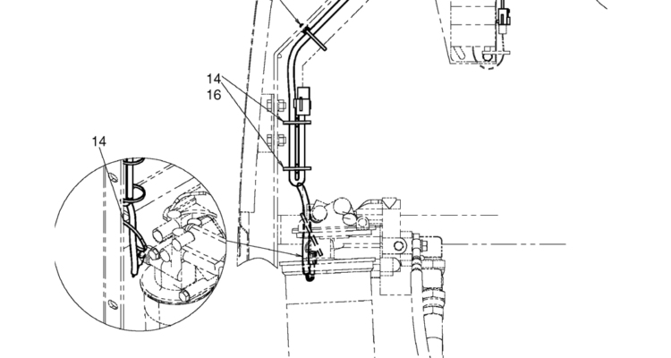 02-80-05(05) HARNESS ASSEMBLY, UPPER (OIL & TRAVEL ALARMS) (LS13E00024F1)-SK460-8 SK485-8 Kobelco Excavator Parts Number Electronic Catalog EPC Manuals