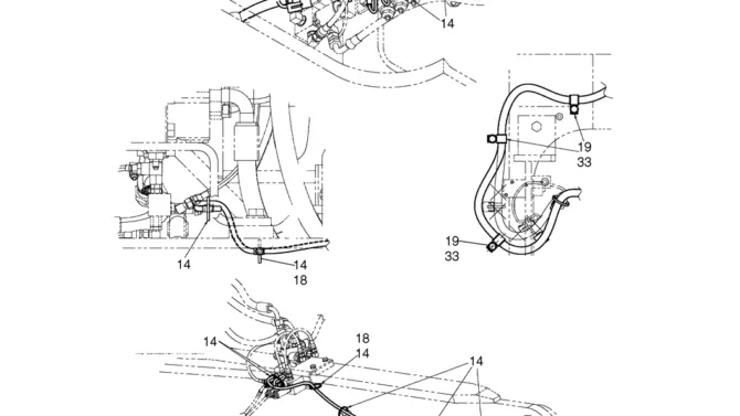 02-80-10(10) HARNESS ASSEMBLY, UPPER (SOLENOID VALVE) (LS13E00024F1)-SK460-8 SK485-8 Kobelco Excavator Parts Number Electronic Catalog EPC Manuals