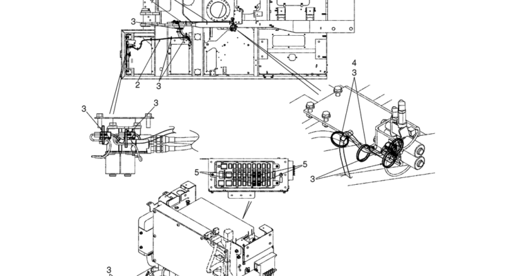 02-92(00) HARNESS ASSEMBLY, UPPER (NIBBLER & BREAKER HAND) (LS13E00025F1)-SK460-8 SK485-8 Kobelco Excavator Parts Number Electronic Catalog EPC Manuals