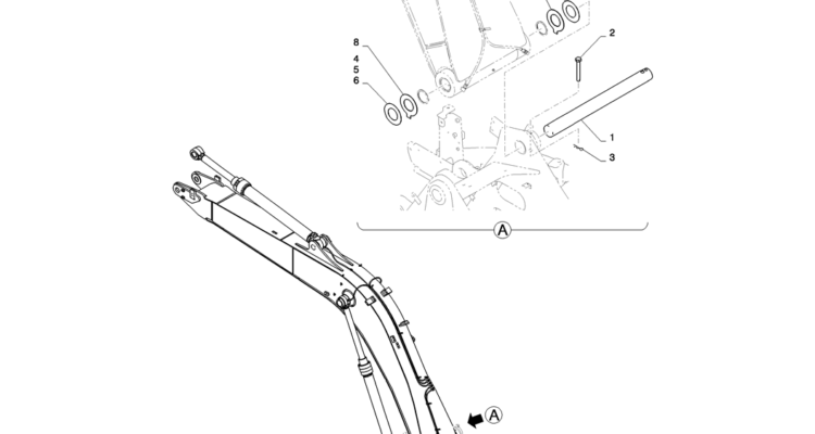 03-001(00) BOOM INSTALLATION-2 SK130-8 SK140LC Excavator Parts Number Electronic Catalog EPC Manuals