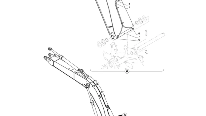 03-004(00) BOOM GROUP-2 SK130-8 SK140LC Excavator Parts Number Electronic Catalog EPC Manuals