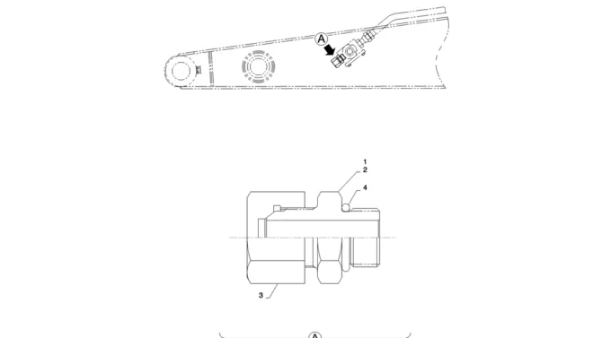 03-005(00) CONNECTOR ASSEMBLY (NIBBLER & BREAKER)-2 SK130-8 SK140LC Excavator Parts Number Electronic Catalog EPC Manuals