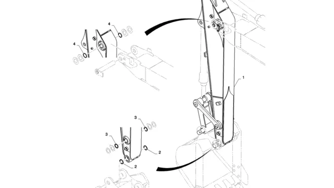 03-009(01) ARM 2.38M-2 SK130-8 SK140LC Excavator Parts Number Electronic Catalog EPC Manuals