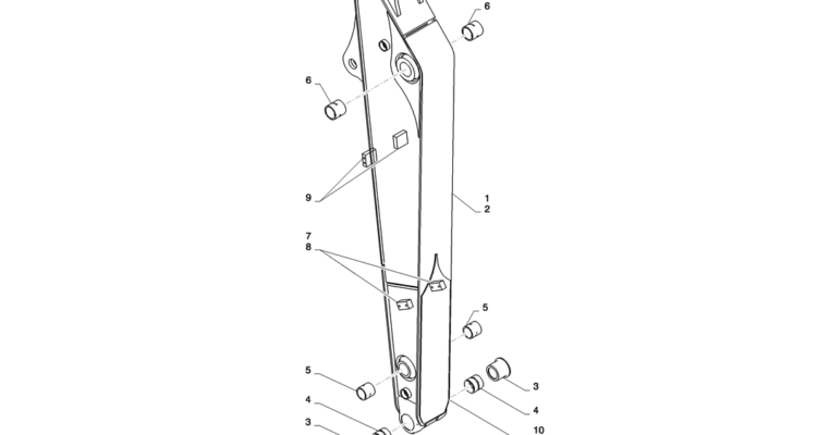03-009(02) ARM 2.38M-2 SK130-8 SK140LC Excavator Parts Number Electronic Catalog EPC Manuals