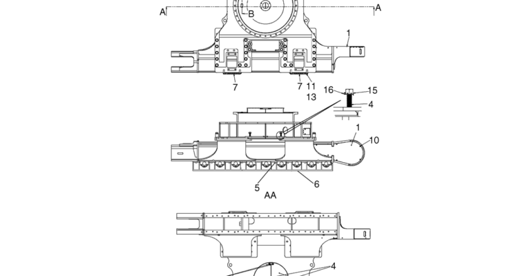 03-01-01(00) FRAME ASSEMBLY, LOW (STANDARD GUIDE, HIGH AND WIDE UNDERCARRIAGE) (LS01FU0002F1)-SK460-8 SK485-8 Kobelco Excavator Parts Number Electronic Catalog EPC Manuals