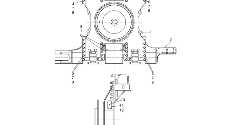 03-01-03(00) FRAME ASSEMBLY, LOW (LOGGER, HIGH AND WIDE UNDERCARRIAGE) (LS02FU0007P1)-SK460-8 SK485-8 Kobelco Excavator Parts Number Electronic Catalog EPC Manuals