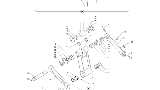 03-010(02) ARM GROUP 2.8M-2 SK130-8 SK140LC Excavator Parts Number Electronic Catalog EPC Manuals