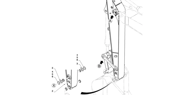 03-014(02) ARM GROUP-2 SK130-8 SK140LC Excavator Parts Number Electronic Catalog EPC Manuals