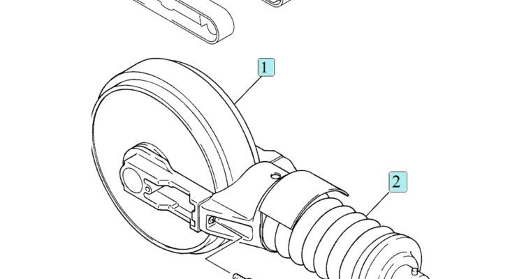 03 03 00(00) IDLER ASSEMBLY (LS52D00010F1)