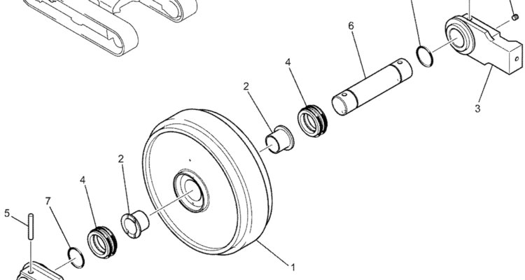 03-03-02(00) IDLER ADJUSTMENT ASSEMBLY (LS54D00003F1)-SK460-8 SK485-8 Kobelco Excavator Parts Number Electronic Catalog EPC Manuals