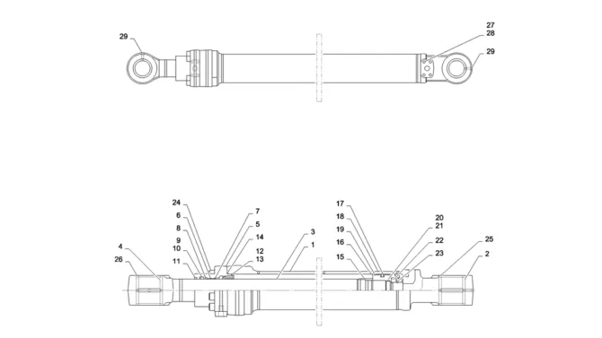 03-031(02) CYLINDER INSTALLATION (BUCKET)-2 SK130-8 SK140LC Excavator Parts Number Electronic Catalog EPC Manuals