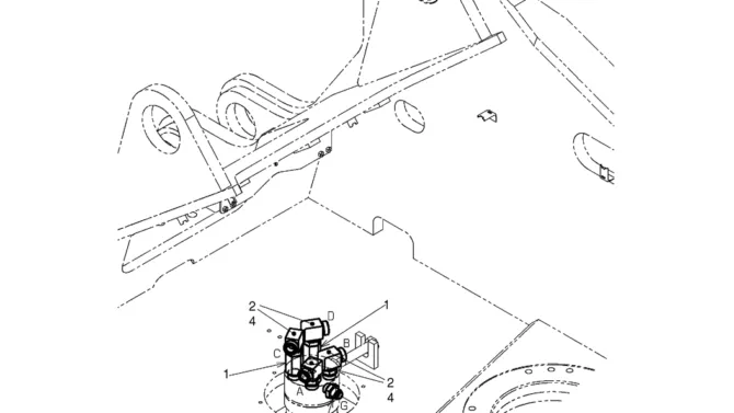 03-08-00(00) HYDRAULIC LINES, SWIVEL (LS19H00012F1)-SK460-8 SK485-8 Kobelco Excavator Parts Number Electronic Catalog EPC Manuals
