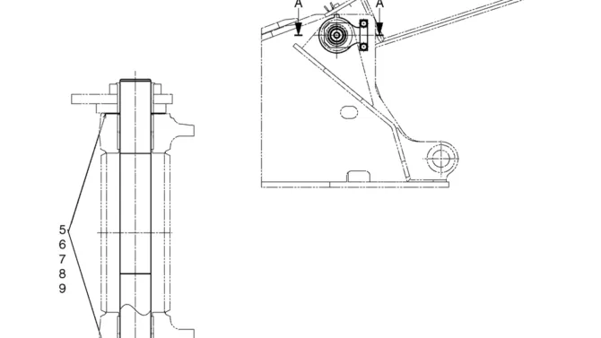 04-02(00) BOOM INSTALLATION (LS02B00116F1)-SK460-8 SK485-8 Kobelco Excavator Parts Number Electronic Catalog EPC Manuals