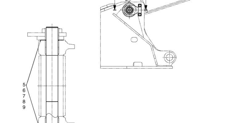 04-02(00) BOOM INSTALLATION (LS02B00116F1)-SK460-8 SK485-8 Kobelco Excavator Parts Number Electronic Catalog EPC Manuals