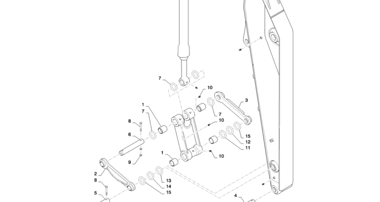 04-09(00) ARM GROUP, (STANDARD / NIBBLER & BREAKER), (LS12B00399F1)-SK460-8 SK485-8 Kobelco Excavator Parts Number Electronic Catalog EPC Manuals
