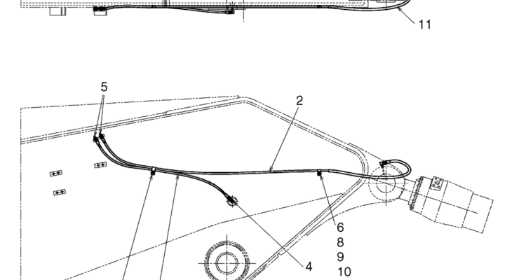 04-09(01) ARM GROUP, (4.90M -- 16FT 10IN / NIBBLER & BREAKER / ROTATION) (LS12B00403F1)-SK460-8 SK485-8 Kobelco Excavator Parts Number Electronic Catalog EPC Manuals