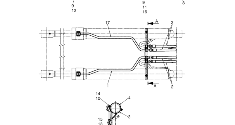 04-24-01(01) HYDRAULIC LINES, CYLINDER - BOOM (BOOM & ARM HOLDING VALVES) (LS42H00195F1)-SK460-8 SK485-8 Kobelco Excavator Parts Number Electronic Catalog EPC Manuals