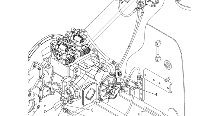 04-35-05(00) CONTROL LINES, PUMP, JRB (LC06HU0005F5)-SK460-8 SK485-8 Kobelco Excavator Parts Number Electronic Catalog EPC Manuals