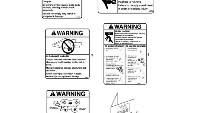 04-35-07(02) LABEL ASSEMBLY, LABELS, JRB (LC32TU1061F5)-SK460-8 SK485-8 Kobelco Excavator Parts Number Electronic Catalog EPC Manuals