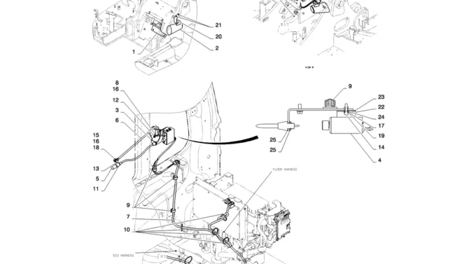 05-003(00) ALARM ASSEMBLY-2 SK130-8 SK140LC Excavator Parts Number Electronic Catalog EPC Manuals
